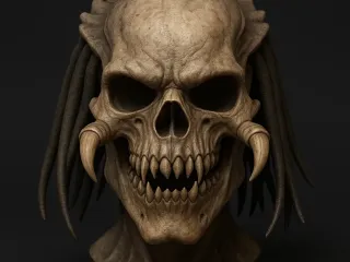 Predator skull 