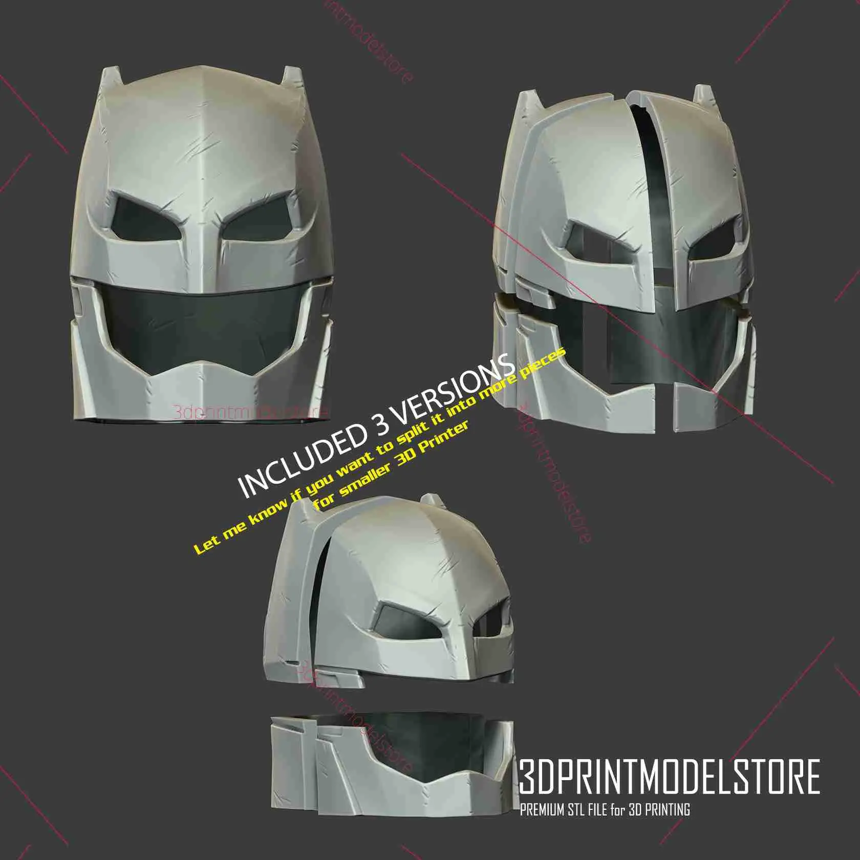 BatMan Casco - Batman vs Superman Capucha Cosplay Halloween