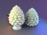 pine fruit candle mold-2
