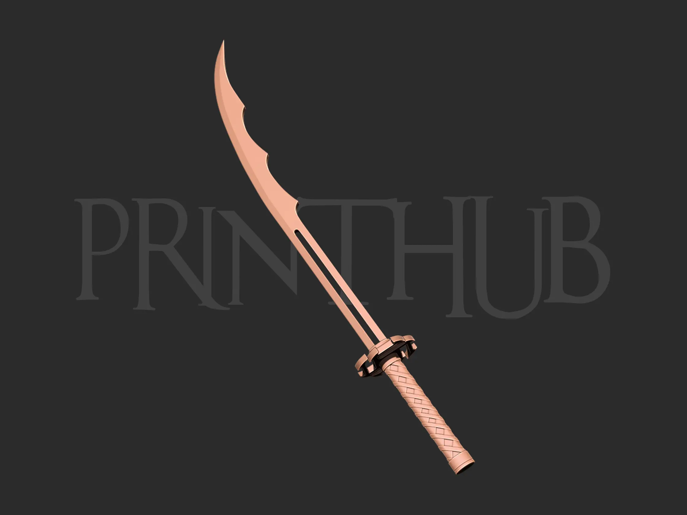 Bleach Ichigo Kurosaki's Zangetsu Sword cosplay