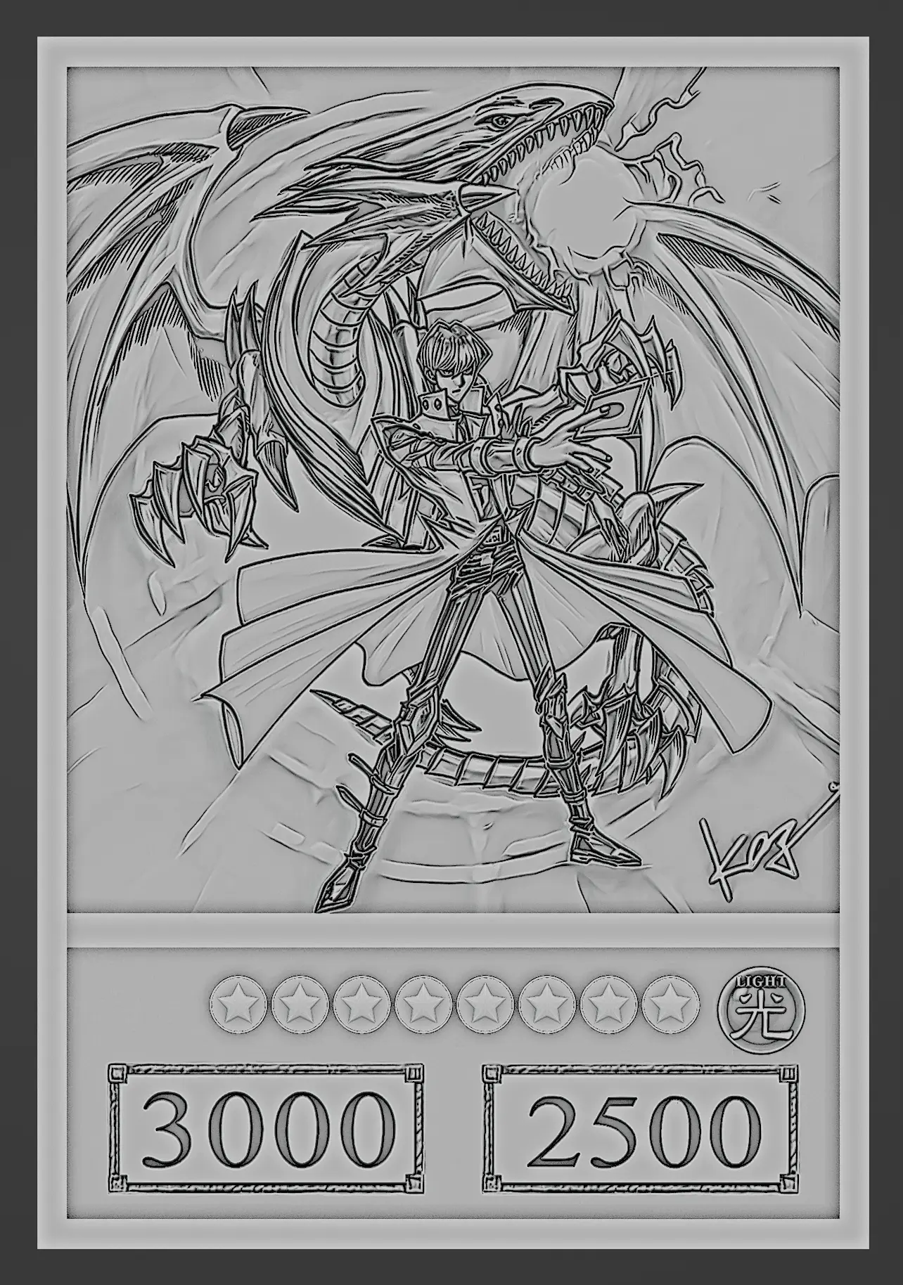 yugioh card coloring pages Yu-Gi-Oh Coloring Pages