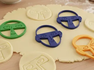 Faces Saitama Cookie Cutter