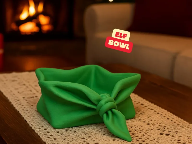 ELF CHRISTMAS BOWL