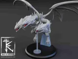 BLUE EYES ULTIMATE DRAGON - 3D PRINTING MODEL-5