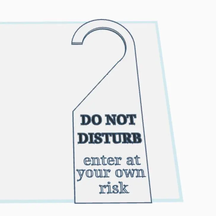 Do Not Disturb Sign
