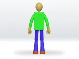 Baldi STL file 3D Model Fanart Character-3