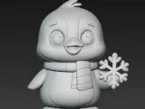 Penguin in winter-4