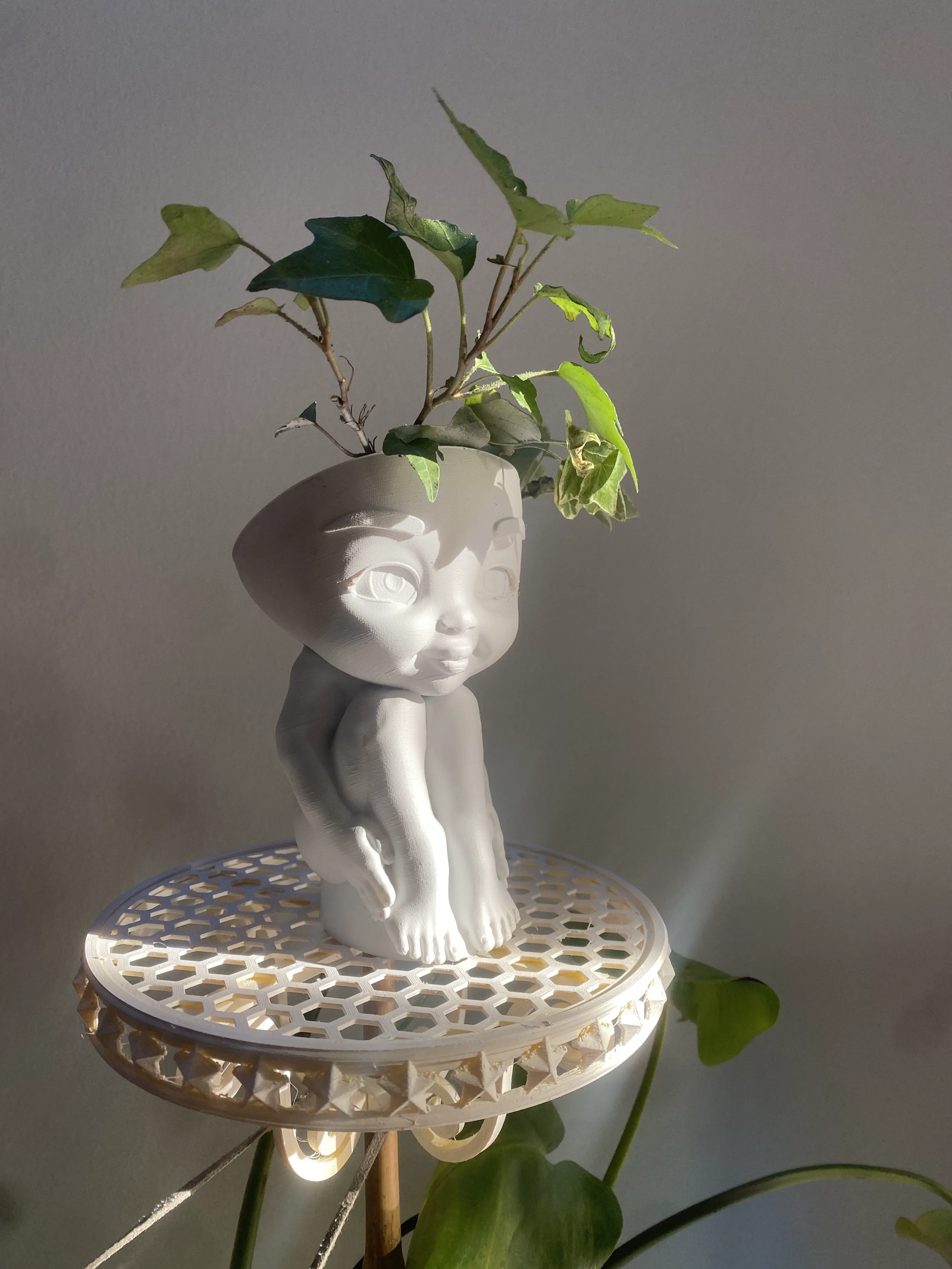 VASE- FLOWER POT ‘CUTE BABY’