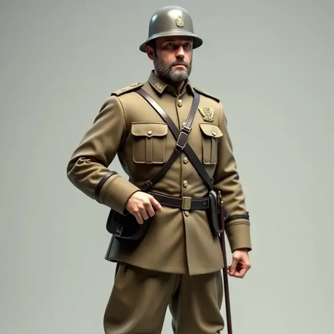 Soldado da primeira guerra 