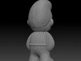 Knitted Smurf-6