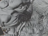 Cerberus Statue STL-8