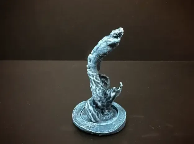 Delving Decor: Water Serpent (28mm/Heroic scale)