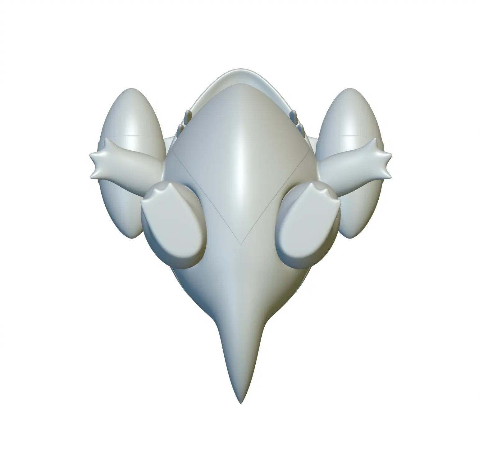 Pokemon Gible #443 - Ready for 3D Printing!