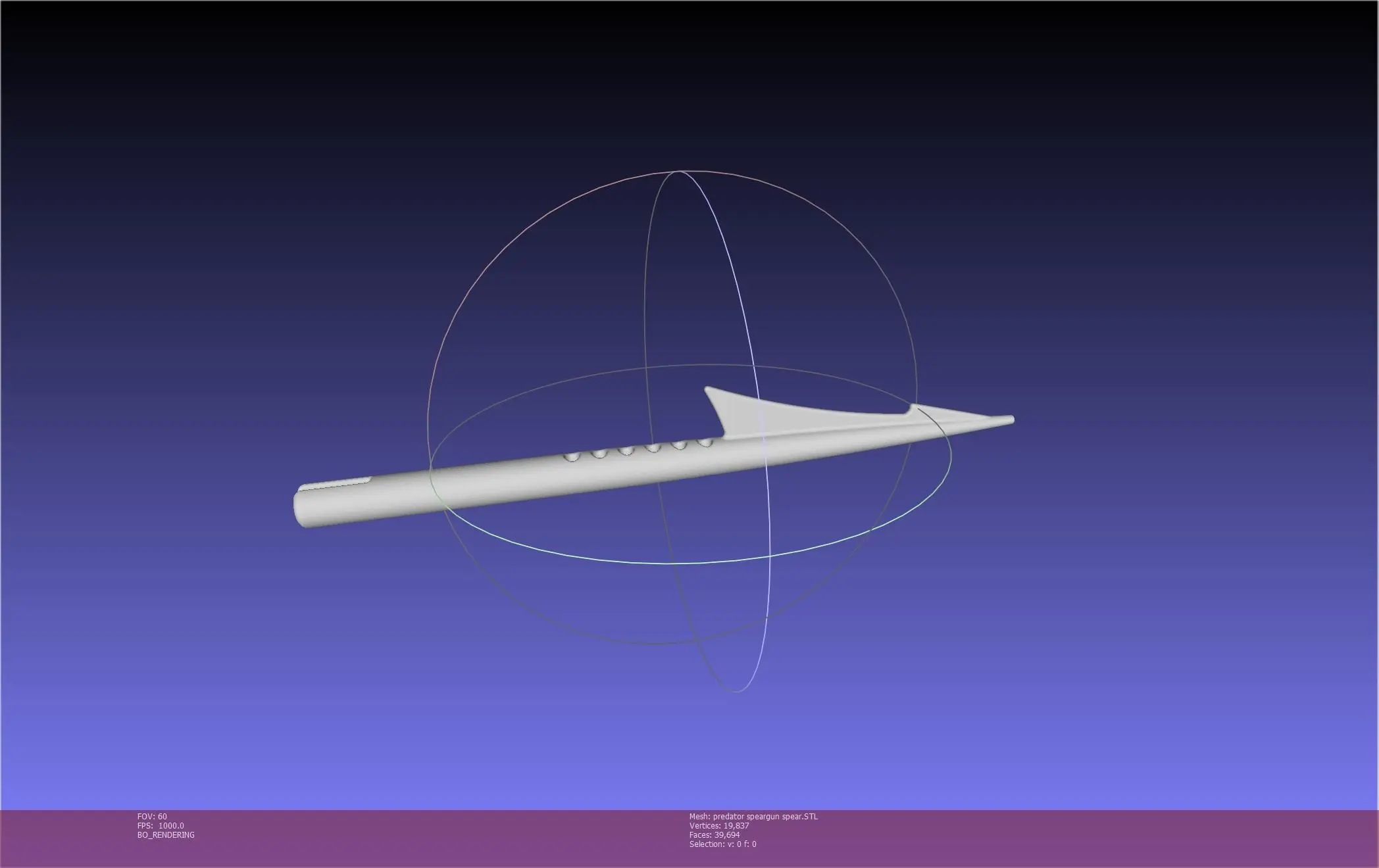 Predator Speargun Replica Printable Assembly