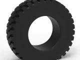 Offroad tire 75 deflated Scale 1:25-0