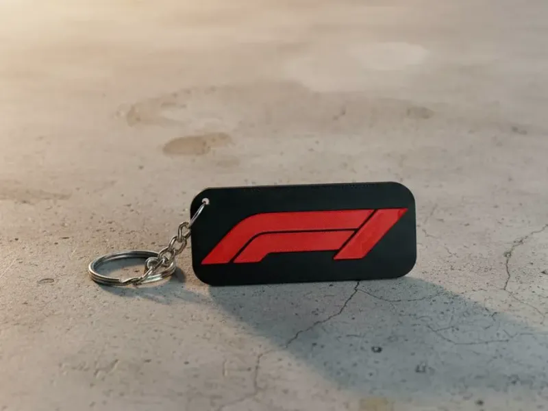 Formula 1 Racing Keychain