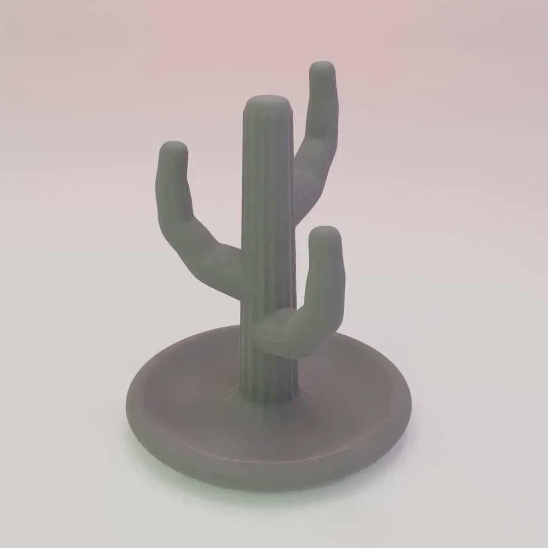 Cactus Ring Holder