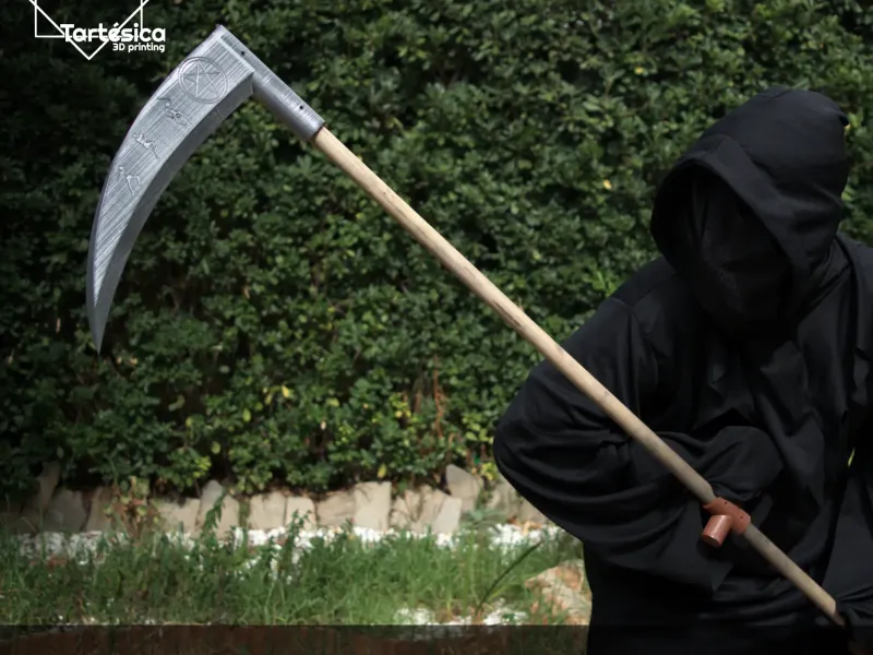 Pubblicità della falce di Halloween