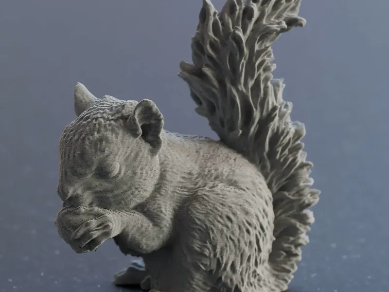 Cute Squirrel eating a Nut