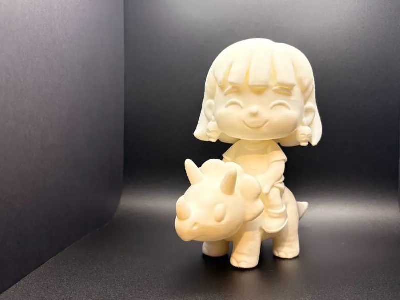 Projet CubeMe : Viola à dos de tricératops