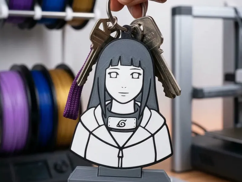 LLavero de Naruto - Hinata Hyuga