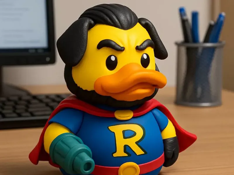 Rubber Duck - Roger the Dog Man Horror house - 3D print