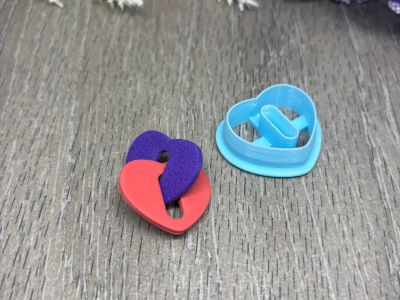 HEART CHAIN CLAY CUTTER