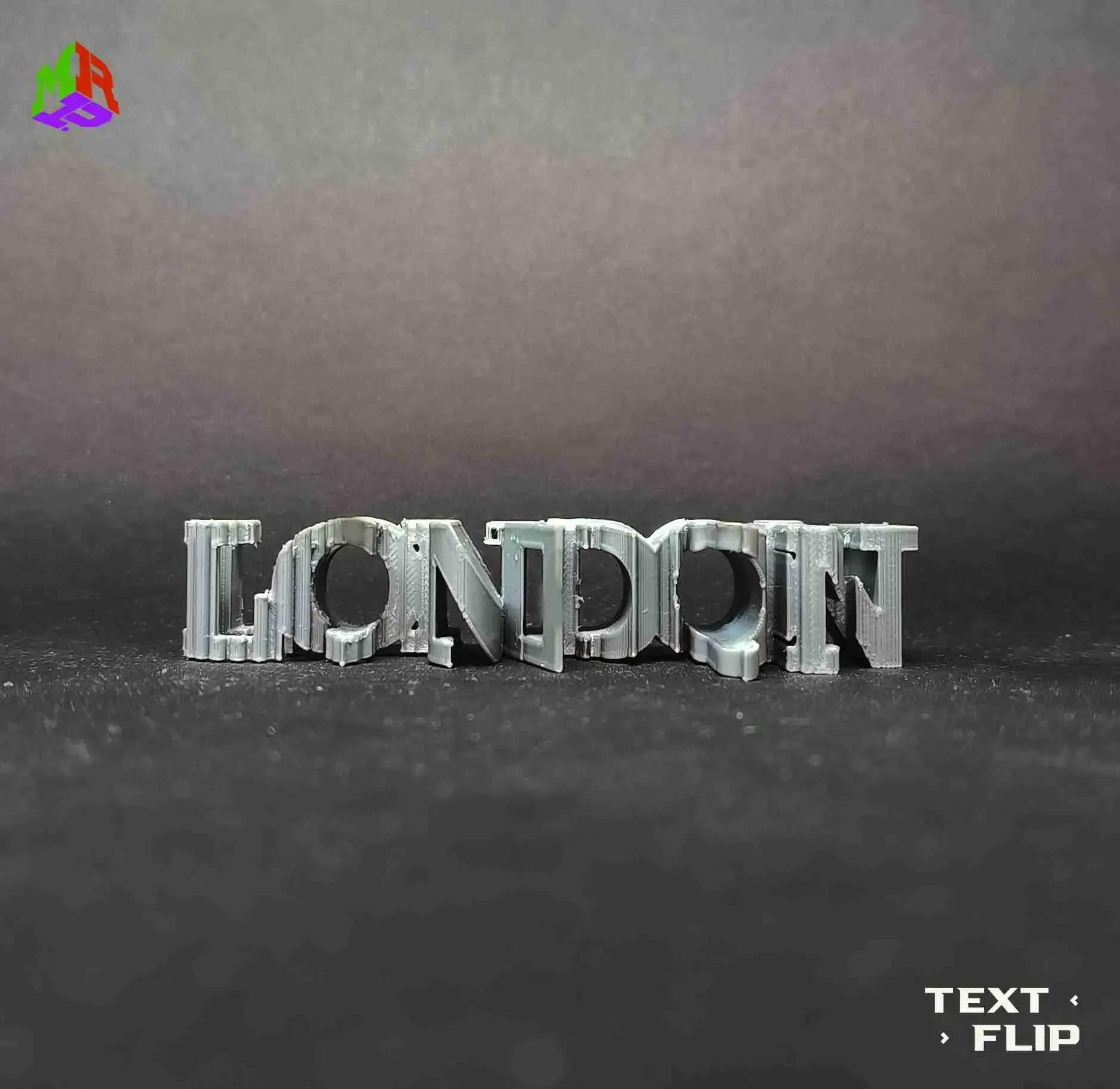 Text Flip - London Skyline