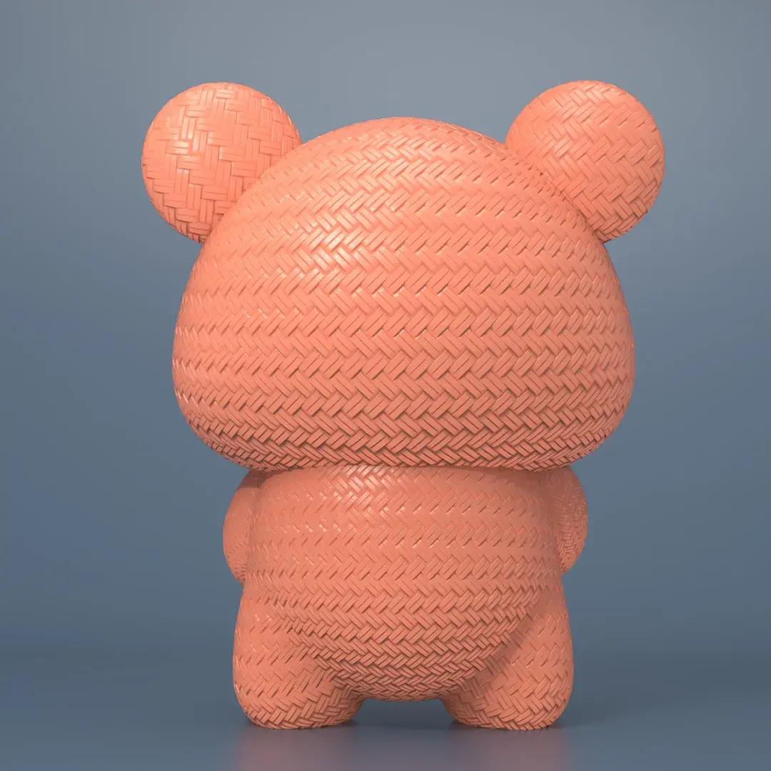 WOVEN TEDDY BEAR