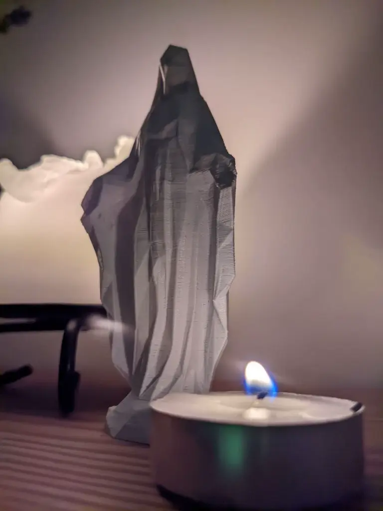 Virgin Mary Figurine [ Low-Poly ]