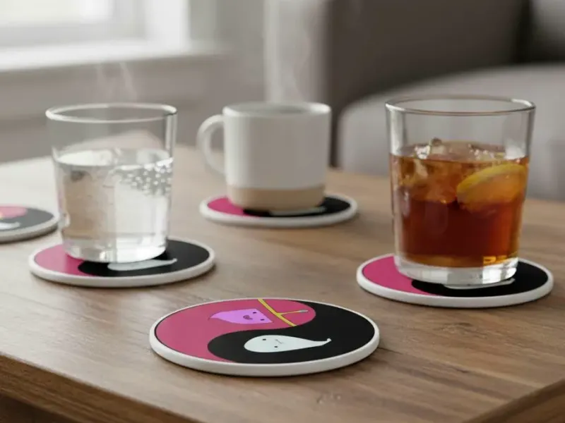 Cup Holder Yin and yang - Princess Bubblegum and Marceline