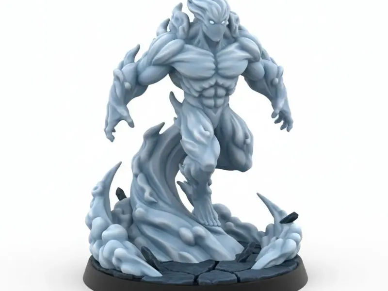 DyD Miniatures Elemental Fire 014