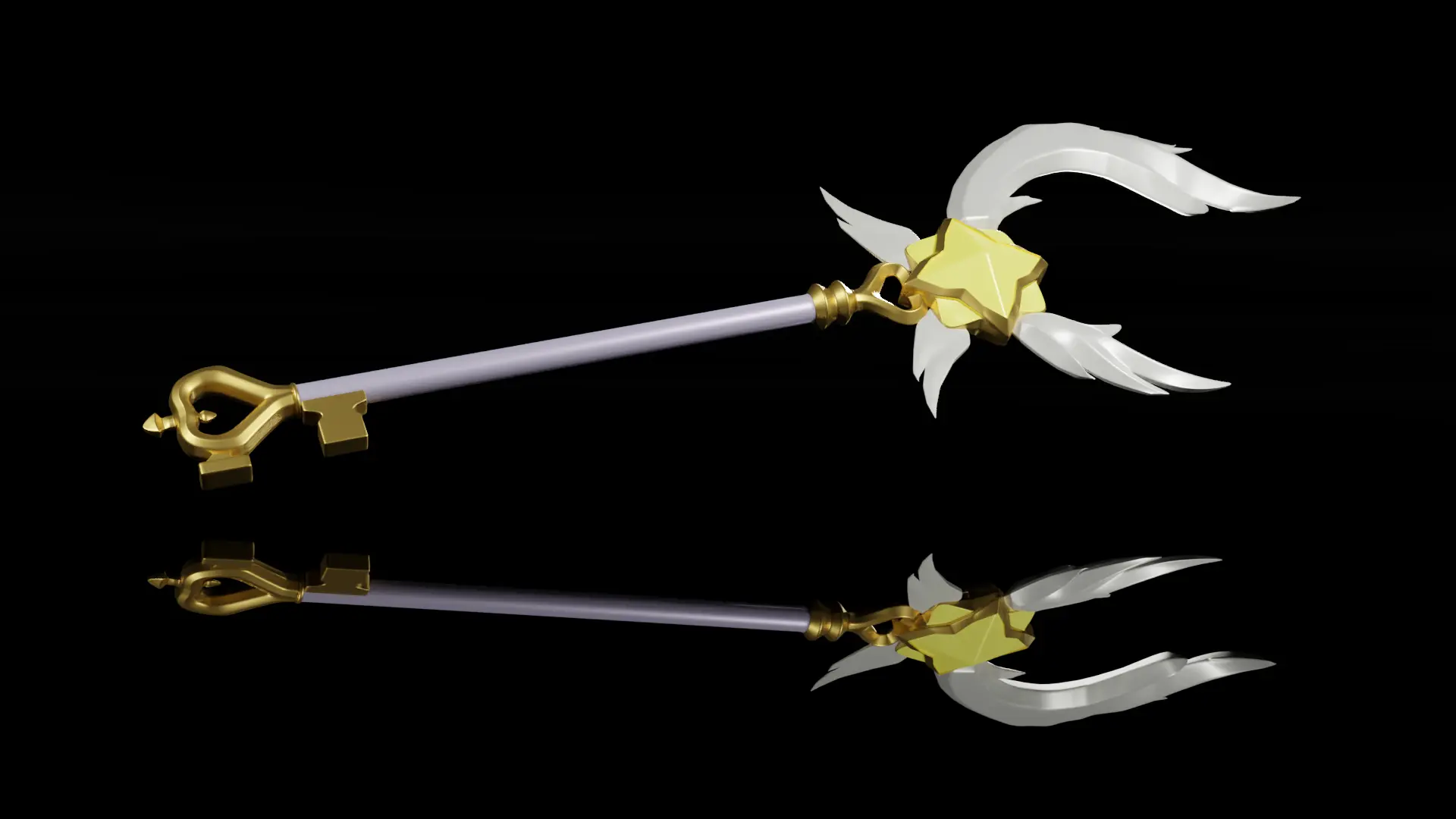 Star Guardian Soraka Wand - REAL SIZE COSPLAY FILE