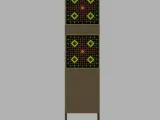 Tall outdoor target frame, mobile.-0