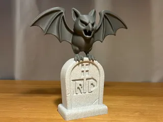 Bat on Grave