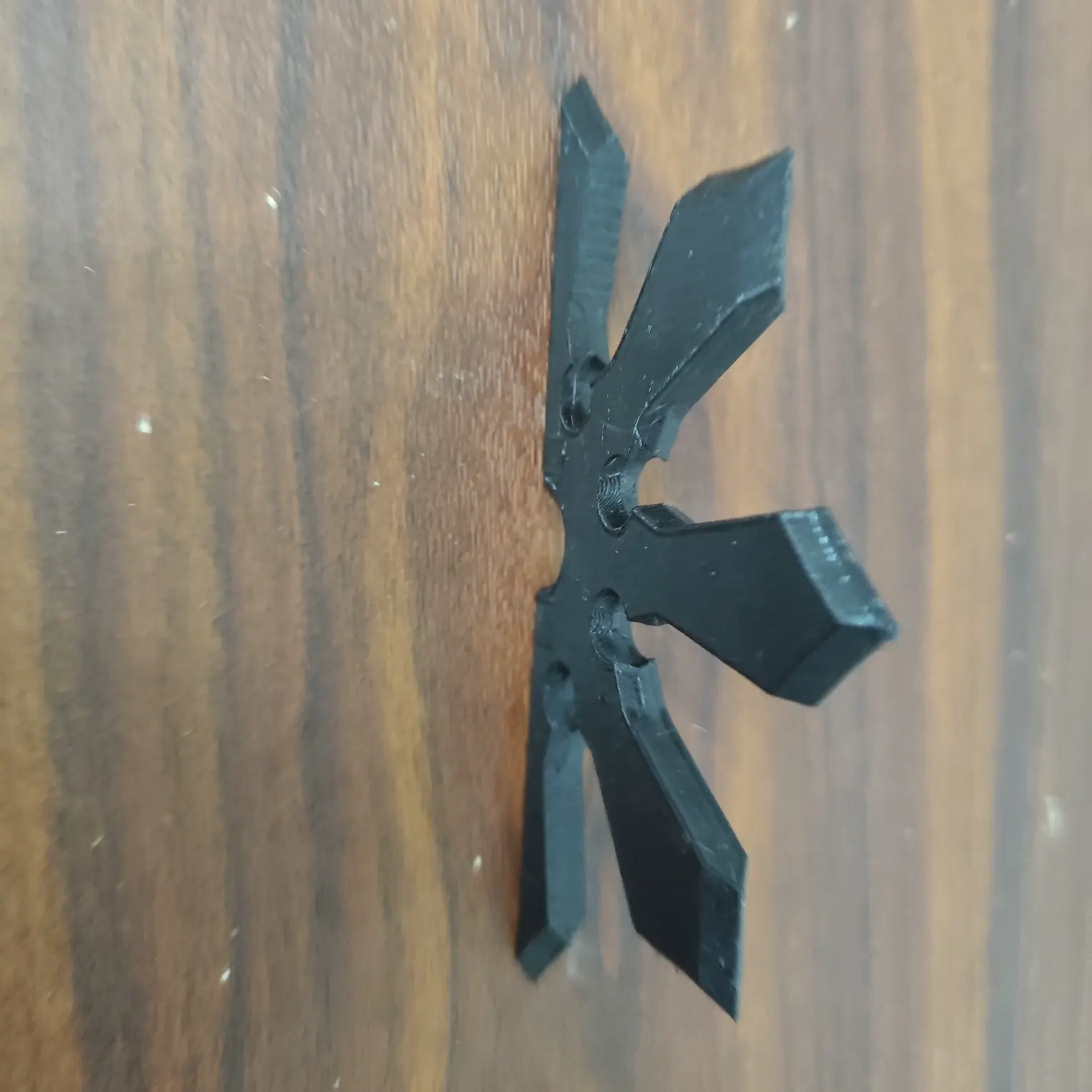 Ninja Star Fridge Magnet – Half-Star Design