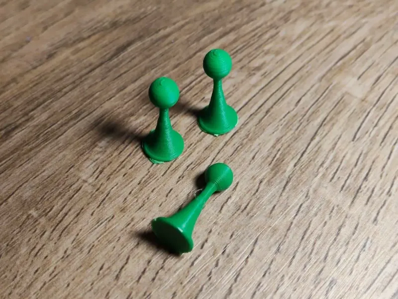 Replacement game pawns