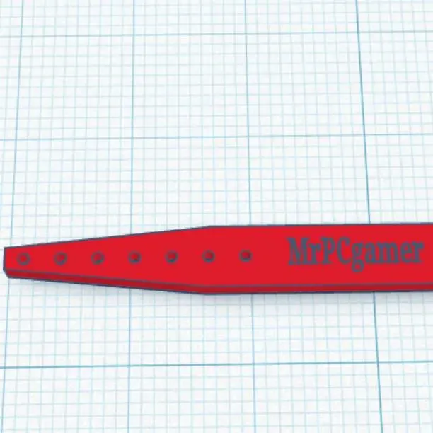 Extended Rudder Arm 3MM shaft