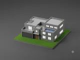 MyMiniCity - Residential buildings pack | 4 Modular Houses-2