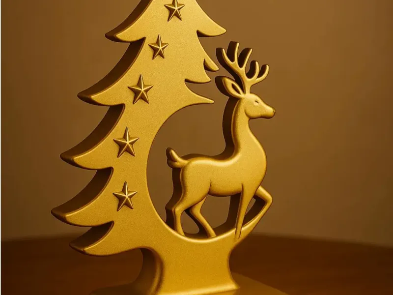X-MAS PHONE HOLDER