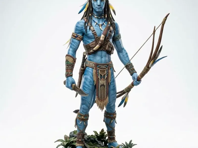Jake Sully - Avatar Realistic 3d Figurine