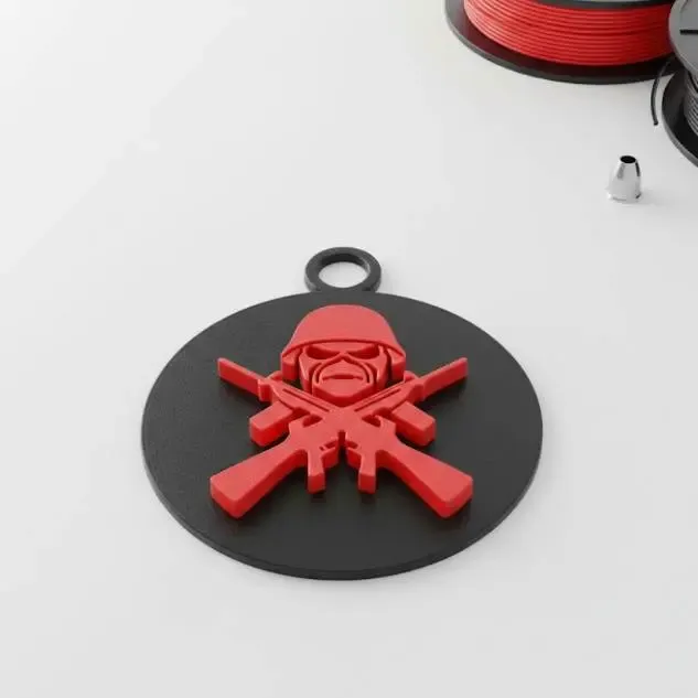 Iron Maiden keychain by Aza