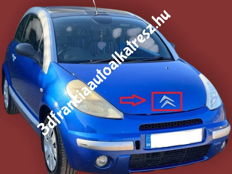 Citroën C3 Pluriel front logo 9648185680