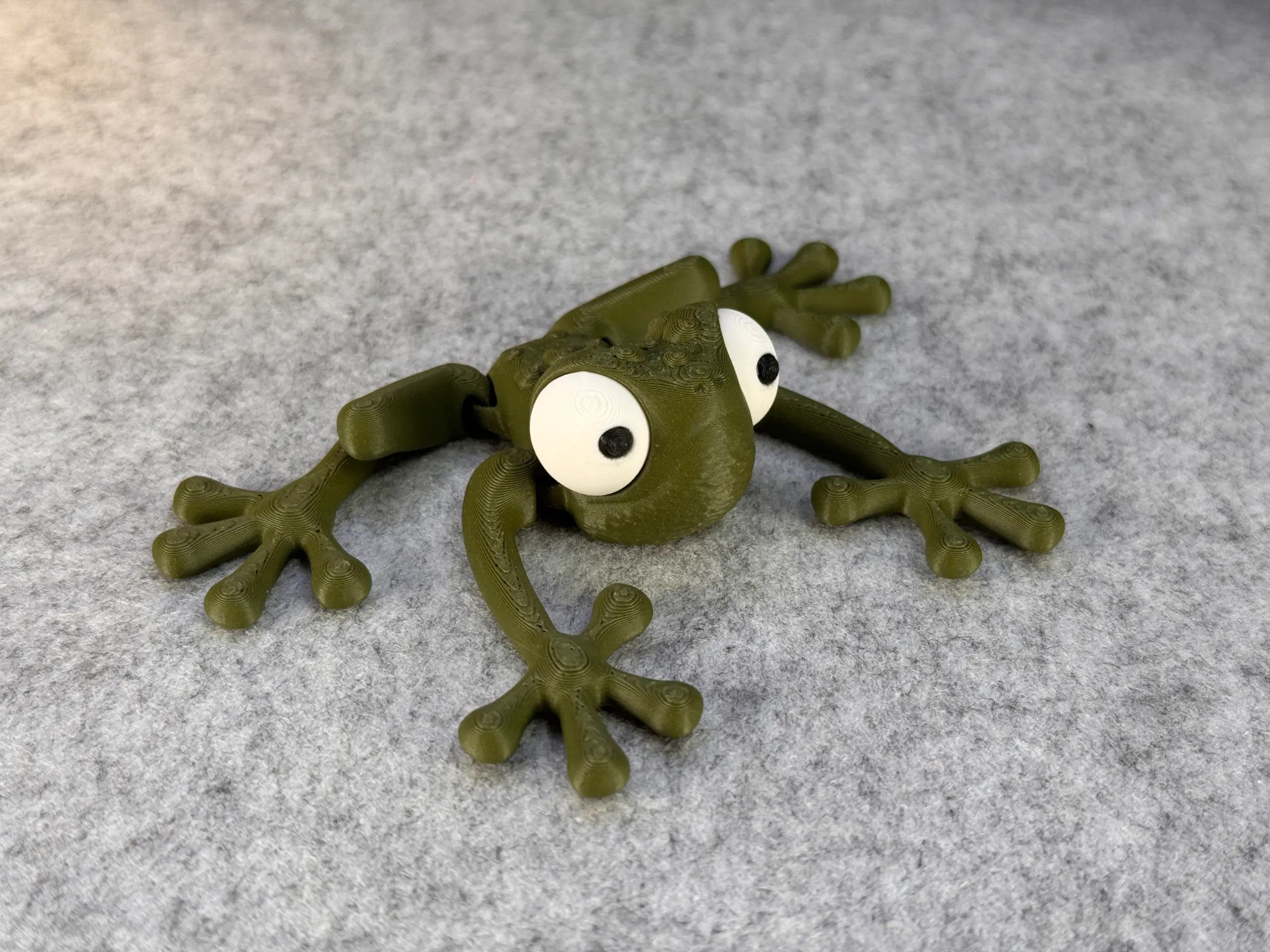 3D Printer Files | 3MF File | Articulated Cute Frog | Creality Cloud