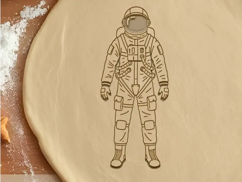 Astronout Cookie Cutter, Biscuit Cutter