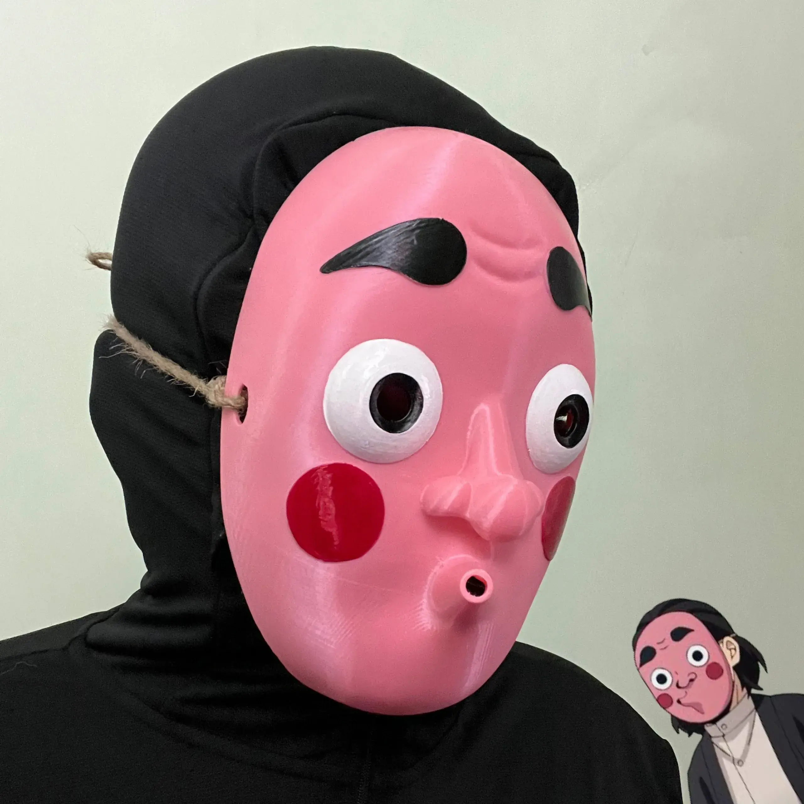 Máscara Kozo Kanamori - Demon Slayer - Máscara Kimetsu No Yaiba