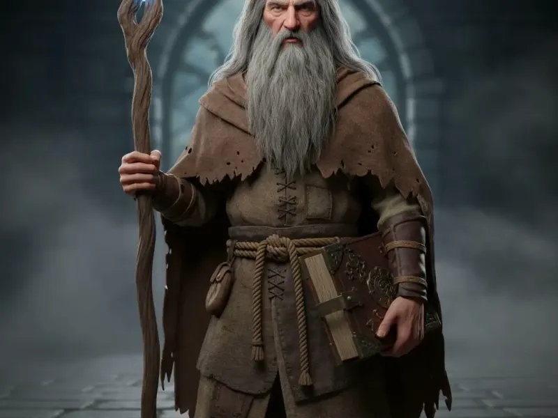 Wizard medieval mage