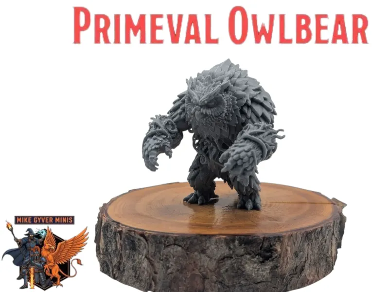 DnD TTRPG Oer-Uilbeer Miniatuur