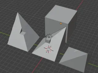 Pyramid to cube/prism ratio Demonstration for geometry class