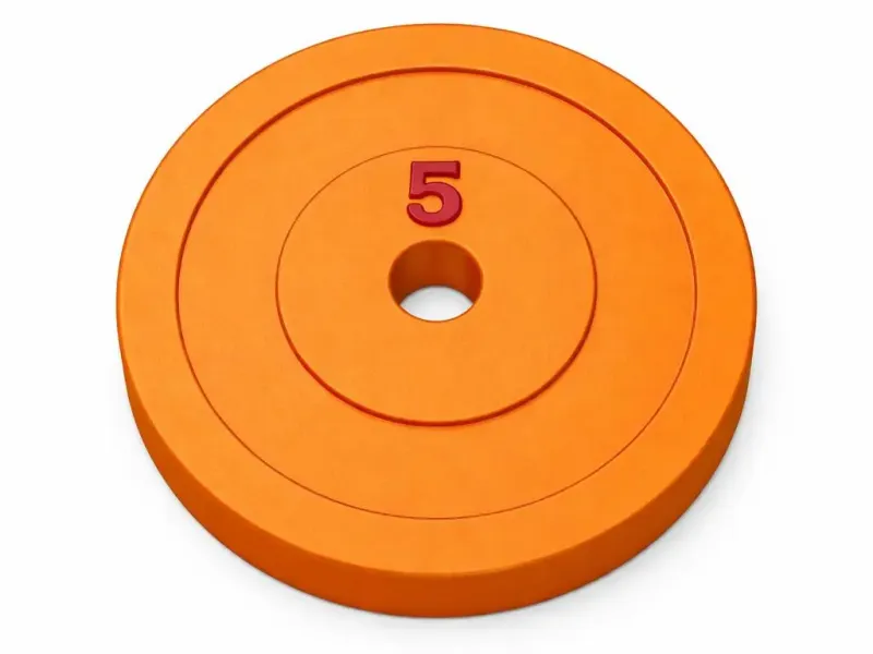 5 KG Dumbbell Weight Plate | Round Gym Weight Disc